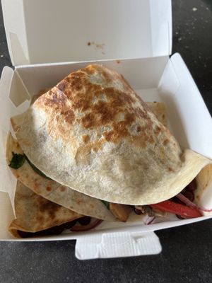 Quesadillas  at Sabor Rumbero in Grez-sur-loing