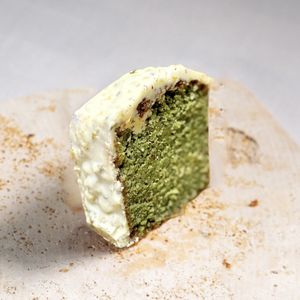 Pistachio cakee  at Copains  in Paris