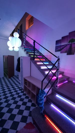 Climb the stairway to heaven (my vegan kitchen) at Bohemia Wonderland in Horni Kruty