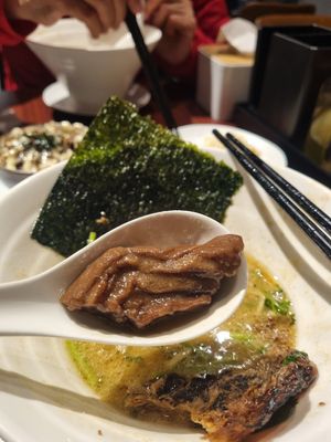 Braised 'pork' belly at Fukuya Ramen - 福屋ラーメン in Taichung