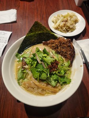 'White' ramen at Fukuya Ramen - 福屋ラーメン in Taichung