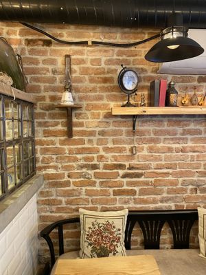 Interior  at Falafel's in Istanbul
