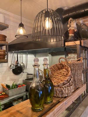 Kitchen  at Falafel's in Istanbul