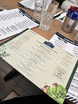 Menú vegetariano/vegano  at The Moorings  in Dungarvan