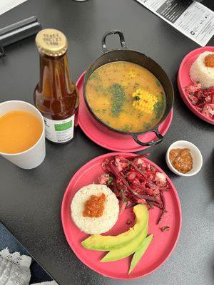 menú del día  at María Candela  in Bogota