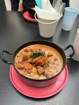 Frijoles  at María Candela  in Bogota