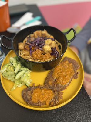 Menú del día (+crema de verduras)  at María Candela  in Bogota