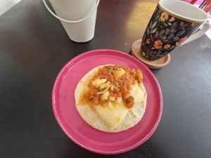 Arepa. at María Candela  in Bogota