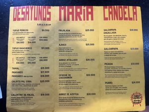   at María Candela  in Bogota