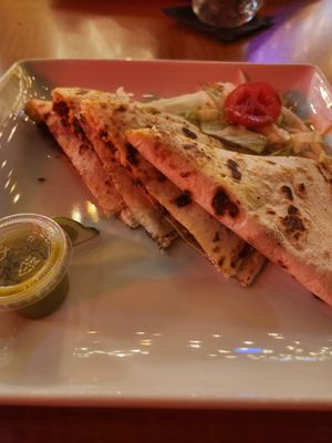 Quesadilla at Mr. Taco Cantina in Galveston