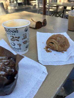   at Saloon Coffee in Malibu