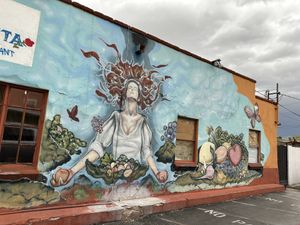 Outside  at La Indita in Tucson