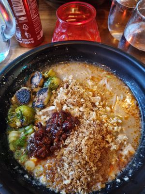 Tofu tantanmen at Ragin' Ramen in Belfast