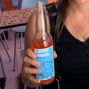 Limonada de fresa at Filthy  in Krakow