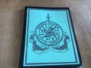   at Green Salmon Coffee and Tea House in Yachats