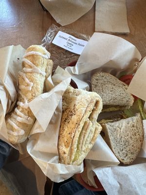   at Green Salmon Coffee and Tea House in Yachats