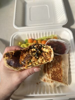   at Green Salmon Coffee and Tea House in Yachats