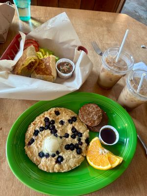  at Green Salmon Coffee and Tea House in Yachats