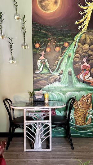 Itty bitty buddha  at Little Noodle Spokane in Spokane