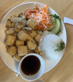 Salt and pepper tofu   at Vietvana in Avondale Estates