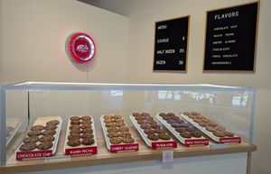 cookies at Nate's Oatmeal Cookies in Portland