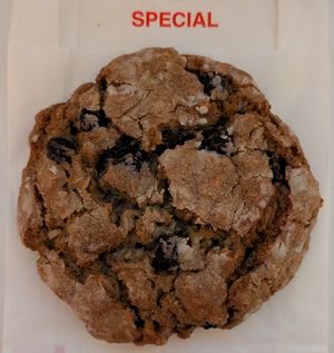 Blueberry Bergamot at Nate's Oatmeal Cookies in Portland