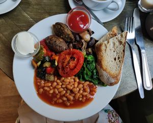 Vegan Breakfast at Organic Deli Cafe in Oxford