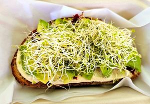 Holy Mother Savory Toast at Ahonui in Kahului