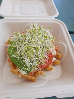 Waffle at Ahonui in Kahului