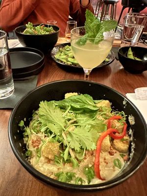 Green Curry Udon  at The Moderne in Orlando