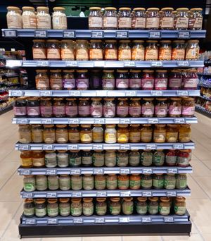 unverpackt in mehrweggläsern at Marktkauf Ratingen in Ratingen