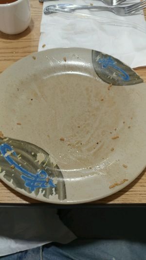 all gone... yummy, yummy at Yummy Yummy in Chicago