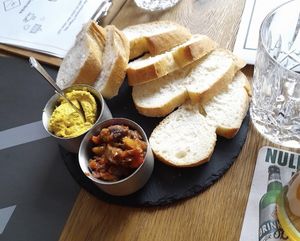 Appetizer mit veganem Aufstrich  at Westermanns in Lunen