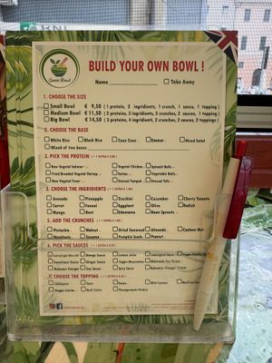   at Green Bowl in Genoa