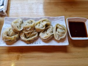 Gedämpfte Teigtaschen at Soban Heidelberg in Heidelberg