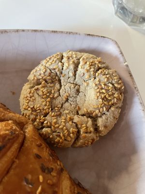 Tahini cookie   at Full Bloom Café in Nice