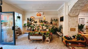   at Full Bloom Café in Nice