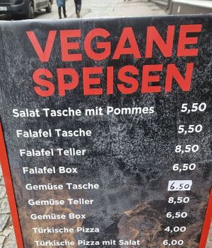Vegan options at Lava Grill in Aachen