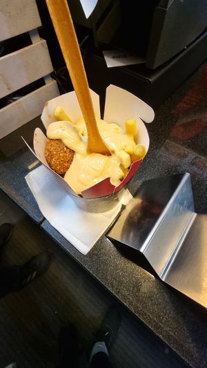 Falafel box at Lava Grill in Aachen