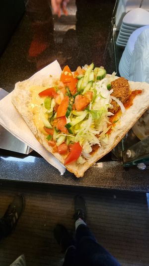 Falafel Tasche at Lava Grill in Aachen