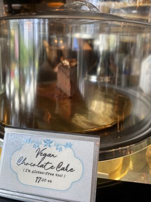 The vegan chocolate cake! Super creamy and super rich!   at Lisette's in Kuala Lumpur