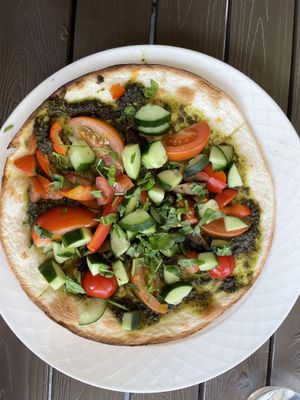 Vegan tortilla  at Friðheimar in Selfoss