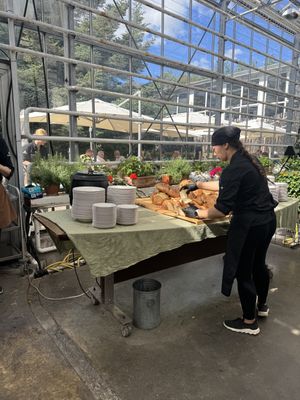 Soup buffet   at Friðheimar in Selfoss