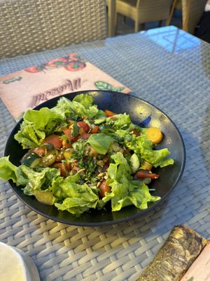 Friðheimar Salad  at Friðheimar in Selfoss