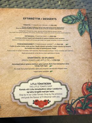   at Friðheimar in Selfoss