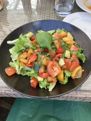 Salad   at Friðheimar in Selfoss