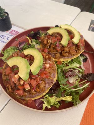 Vegan panuchos   at Restaurante Mexicano La Catrina in Villajoyosa