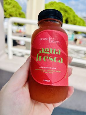 Agua Fresca juice   at Seaside Juicery in 