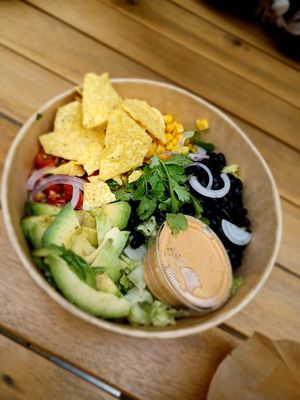 Mexican bowl at Seaside Juicery in 