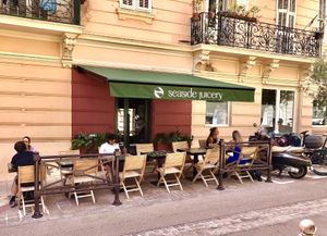 The venue  at Seaside Juicery in 